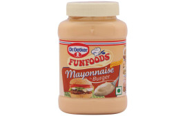 Dr. Oetker Fun foods Eggless Mayonnaise (For Burger)  Plastic Jar  275 grams